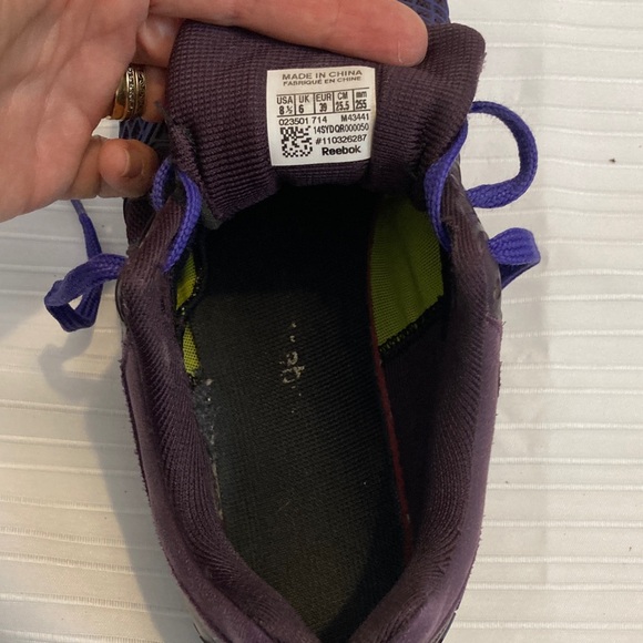 Reebok Crossfit CF-74 Womens 8.5 Purple Training Athletic Shoes - Picture 12 of 16